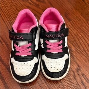 Nautica girl Black and Pink Sneakers